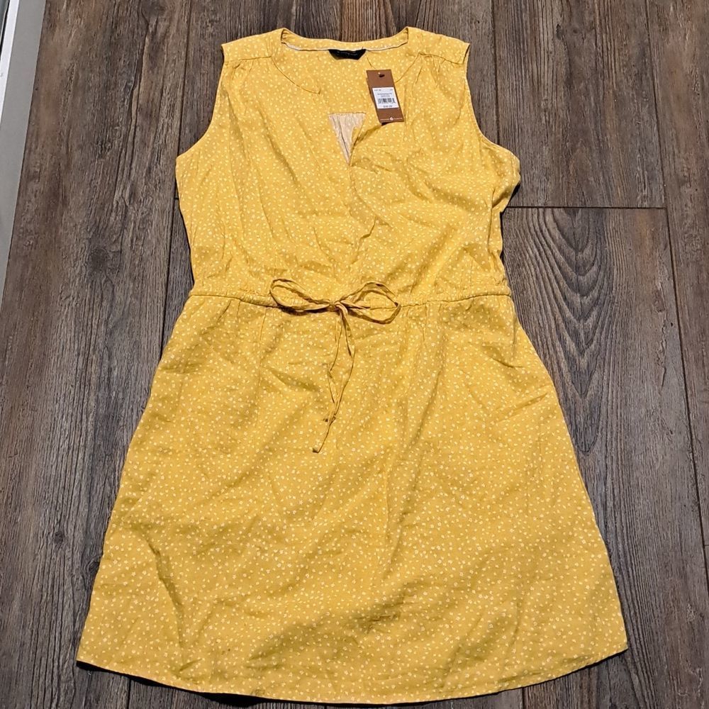 Denver Hayes yellow print dress